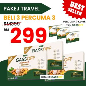 GASSOFF 3 PERCUMA 3
